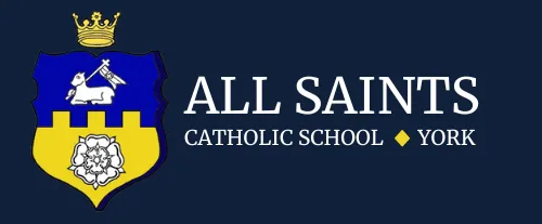 All Saints Catholic School York logo.