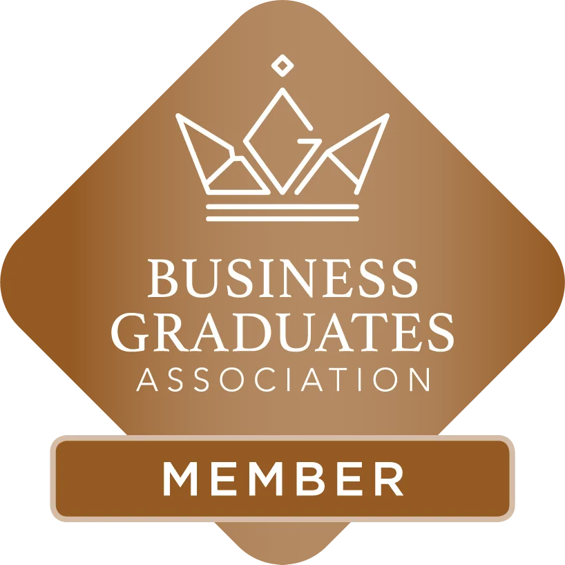 Business Graduates Association Logo.