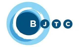 Broadcast Journalism Training Council accreditation logo.