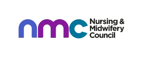 Nursing and Midwifery Council Accreditation Logo.