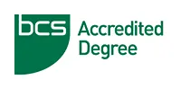 BCS, the Chartered Institute for IT logo.