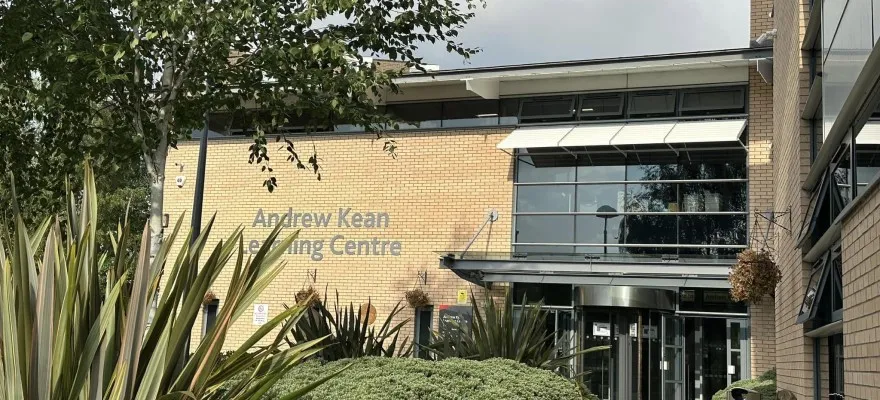 Andrew Kean Learning Centre front entrance.