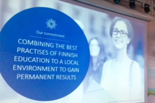 Presentation slides Finnish education system  .