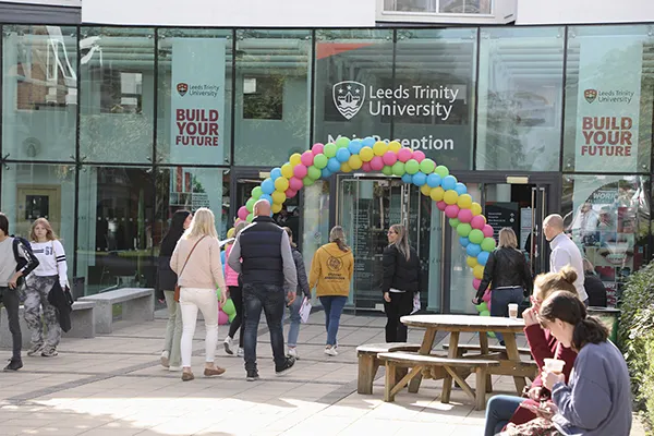 Open Day entrance on Main Campus.